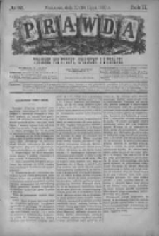Prawda. Tygodnik polityczny, społeczny i literacki 1882, Nr 29