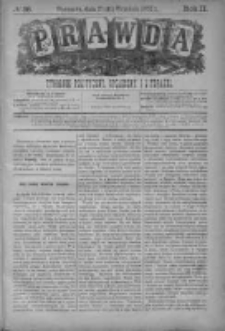 Prawda. Tygodnik polityczny, społeczny i literacki 1882, Nr 38