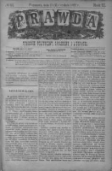 Prawda. Tygodnik polityczny, społeczny i literacki 1882, Nr 51