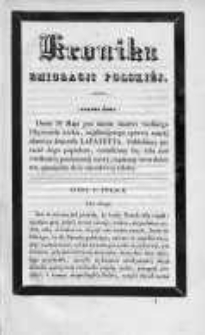 Kronika Emigracji Polskiej 1834, Tom I, Arkusz 8