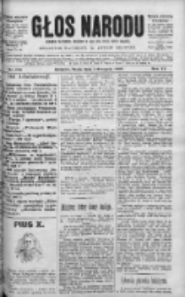 Głos Narodu : dziennik polityczny, założony w roku 1893 przez Józefa Rogosza 1903, nr 175