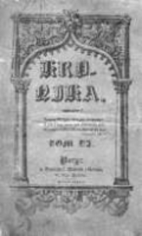 Kronika Emigracji Polskiej 1837, Tom VI