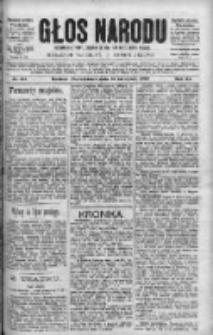 Głos Narodu : dziennik polityczny, założony w roku 1893 przez Józefa Rogosza 1903, nr 314