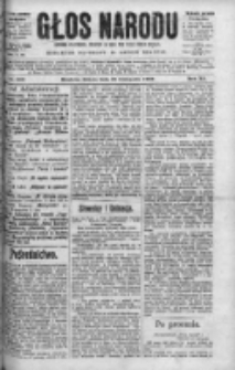 Głos Narodu : dziennik polityczny, założony w roku 1893 przez Józefa Rogosza 1903, nr 326