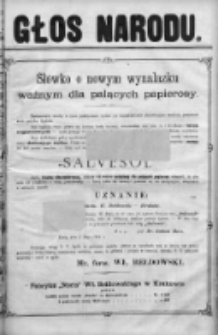 Głos Narodu : dziennik polityczny, założony w roku 1893 przez Józefa Rogosza 1903, nr 352