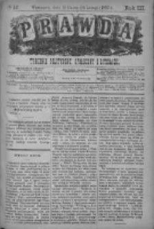 Prawda. Tygodnik polityczny, społeczny i literacki 1883, Nr 10