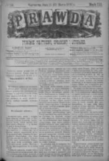 Prawda. Tygodnik polityczny, społeczny i literacki 1883, Nr 12