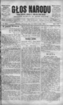 Głos Narodu : dziennik polityczny, założony w roku 1893 przez Józefa Rogosza 1904, nr 238
