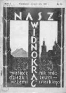 Nasz Widnokrąg. Miesięcznik Młodzieży Liceum Krzemienieckiego 1929-1930, R. 5, Nr 5-6