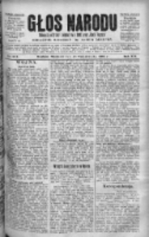 Głos Narodu : dziennik polityczny, założony w roku 1893 przez Józefa Rogosza 1904, nr 244