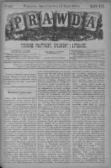 Prawda. Tygodnik polityczny, społeczny i literacki 1883, Nr 22
