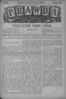 Prawda. Tygodnik polityczny, społeczny i literacki 1883, Nr 29
