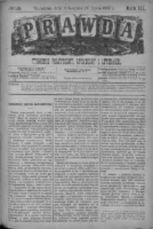 Prawda. Tygodnik polityczny, społeczny i literacki 1883, Nr 32