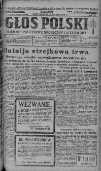 Głos Polski : dziennik polityczny, społeczny i literacki 8 sierpień 1926 nr 216