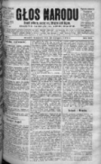 Głos Narodu : dziennik polityczny, założony w roku 1893 przez Józefa Rogosza 1904, nr 258