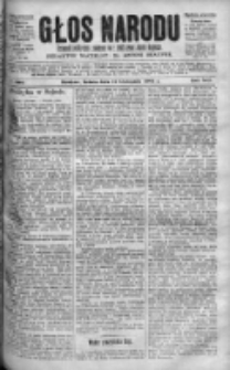 Głos Narodu : dziennik polityczny, założony w roku 1893 przez Józefa Rogosza 1904, nr 260