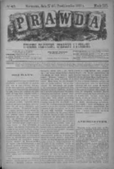 Prawda. Tygodnik polityczny, społeczny i literacki 1883, Nr 43