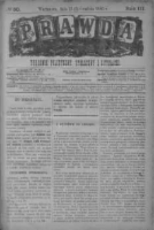 Prawda. Tygodnik polityczny, społeczny i literacki 1883, Nr 50