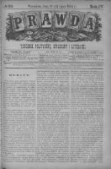 Prawda. Tygodnik polityczny, społeczny i literacki 1884, Nr 30