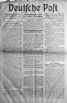 Deutsche Post 19 lipiec 1915 nr 4