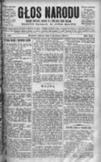 Głos Narodu : dziennik polityczny, założony w roku 1893 przez Józefa Rogosza 1904, nr 278