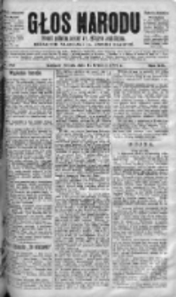 Głos Narodu : dziennik polityczny, założony w roku 1893 przez Józefa Rogosza 1904, nr 289