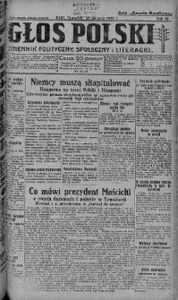 Głos Polski : dziennik polityczny, społeczny i literacki 19 sierpień 1926 nr 227