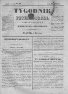 Tygodnik Petersburski : Gazeta urzędowa Królestwa Polskiego 1843, R. 14, Cz. 27, Nr 10