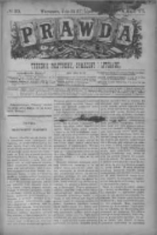 Prawda. Tygodnik polityczny, społeczny i literacki 1886, Nr 30