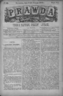 Prawda. Tygodnik polityczny, społeczny i literacki 1886, Nr 35
