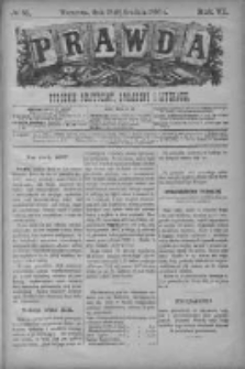 Prawda. Tygodnik polityczny, społeczny i literacki 1886, Nr 51