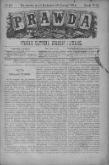 Prawda. Tygodnik polityczny, społeczny i literacki 1887, Nr 15