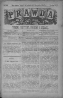 Prawda. Tygodnik polityczny, społeczny i literacki 1887, Nr 36