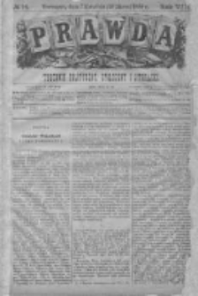 Prawda. Tygodnik polityczny, społeczny i literacki 1888, Nr 14