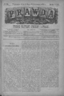 Prawda. Tygodnik polityczny, społeczny i literacki 1888, Nr 19