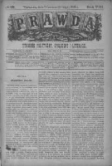 Prawda. Tygodnik polityczny, społeczny i literacki 1888, Nr 22