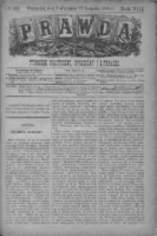 Prawda. Tygodnik polityczny, społeczny i literacki 1888, Nr 36