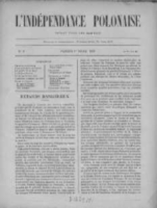 L'Independance Polonaise 1919, Nr 6