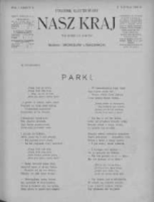 Nasz Kraj. Tygodnik Ilustrowany 1906, R. 1, Z. 8