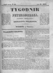 Tygodnik Petersburski : Gazeta urzędowa Królestwa Polskiego 1843, R. 14, Cz. 27, Nr 43