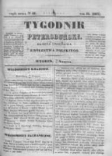 Tygodnik Petersburski : Gazeta urzędowa Królestwa Polskiego 1843, R. 14, Cz. 28, Nr 61