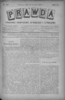Prawda. Tygodnik polityczny, społeczny i literacki 1890, Nr 30