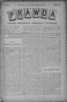 Prawda. Tygodnik polityczny, społeczny i literacki 1890, Nr 34