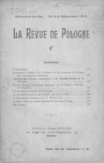 Revue de Pologne, La 1916, Nr 4/5