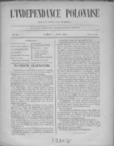 L'Independance Polonaise 1919, Nr 20