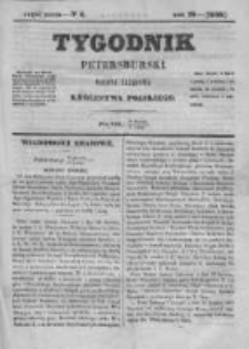 Tygodnik Petersburski : Gazeta urzędowa Królestwa Polskiego 1848, R. 19, Cz. 37, Nr 8