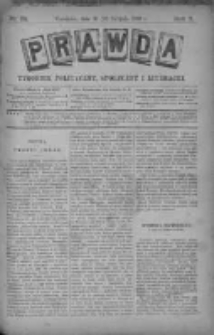 Prawda. Tygodnik polityczny, społeczny i literacki 1890, Nr 35