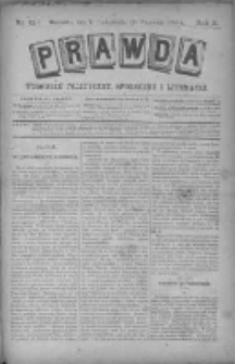 Prawda. Tygodnik polityczny, społeczny i literacki 1890, Nr 41