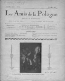 Amis de la Pologne, les. Bulletin bi-mensuel 1923, Nr 9/10