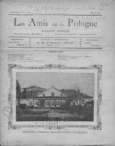 Amis de la Pologne, les. Bulletin bi-mensuel 1925, Nr 2